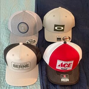 Travis Mathew Gray and Black Caps Collection